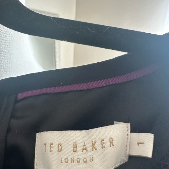 Ted Baker Alina Set, Scalloped Edge Lace top and matching shorts set in black - Picture 12 of 12